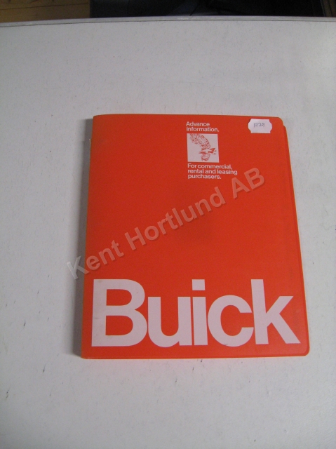 1979 Buick and 1980 Skylark Advance information