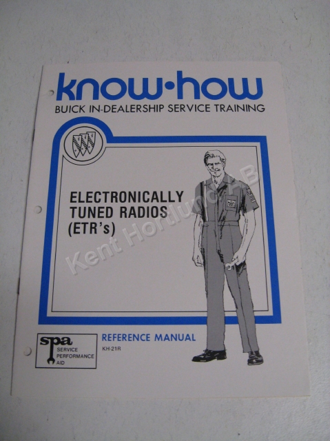 1979 Buick in dealership service training