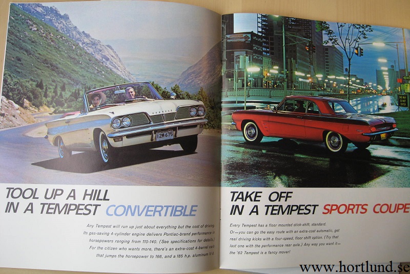 1962 Pontiac Tempest Lyxbroschyr - 2