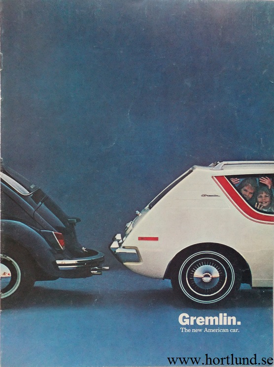 1970 AMC Gremlin broschyr The new American car