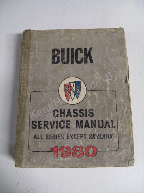 1980 all except Skylark Chassis Service Manual