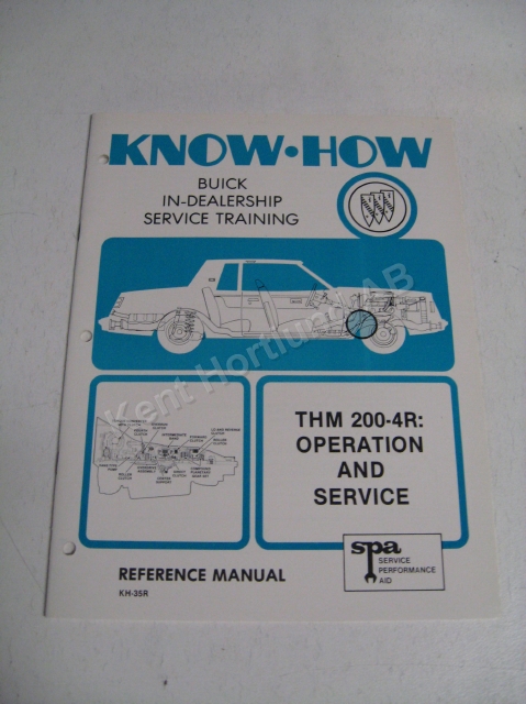 1980 Buick in dealership service training
