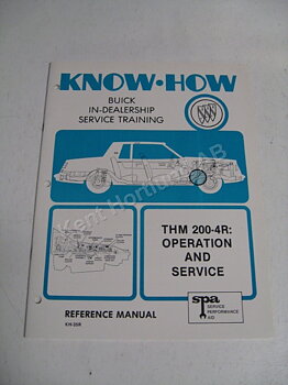 1980 Buick in dealership service training