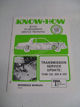 1980 Buick in dealership service training