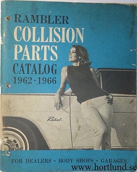 1962 - 1966 Rambler Collision Parts Catalog