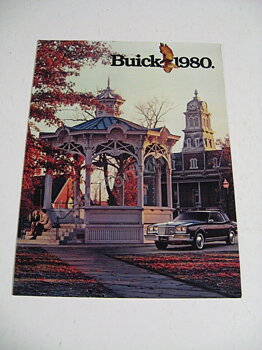 1980 Buick Försäljningsbroschyr