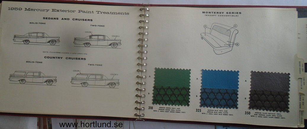 1959 Mercury Dealer Album - 3