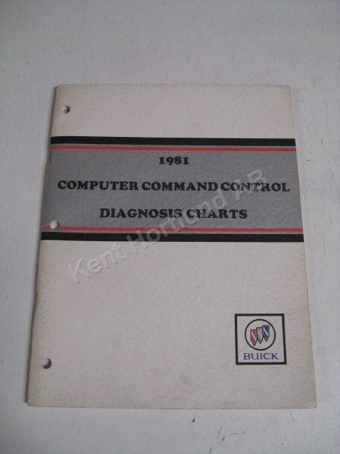 1981 Buick computer command control diagnosis charts