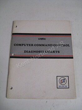 1981 Buick computer command control diagnosis charts