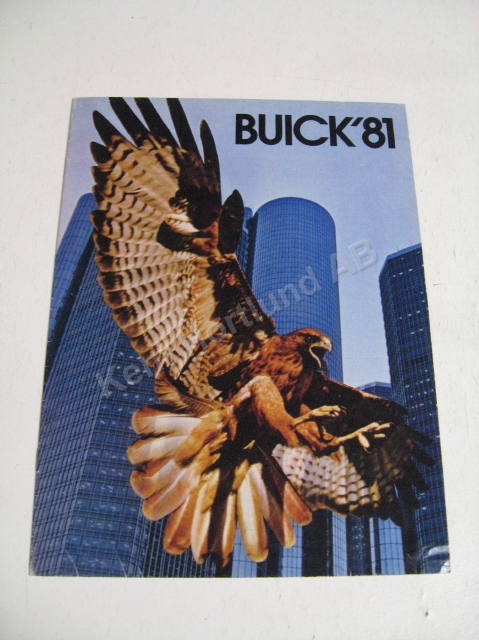 1981 Buick Försäljningsbroschyr