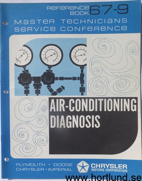 1967 Chrysler Corp. Master Technicians Service Conference Reference Book 67-9