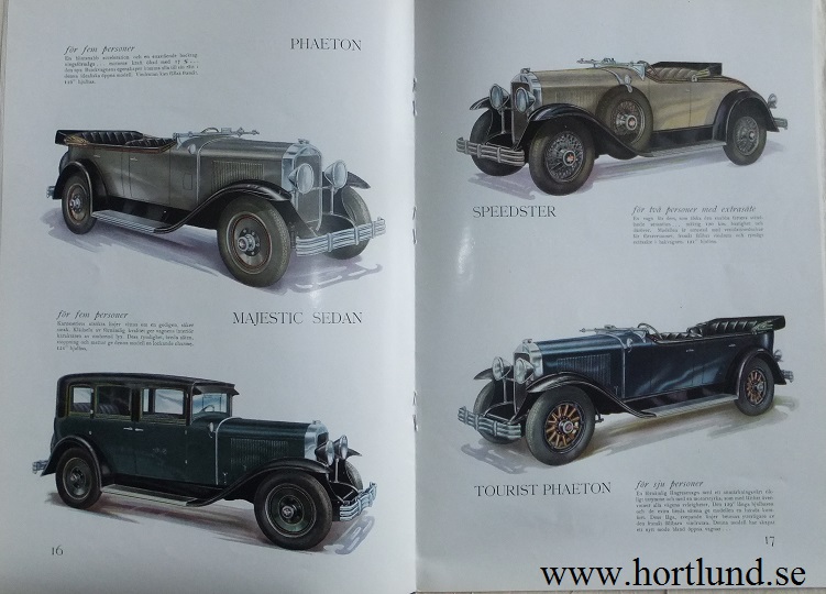 1929 Buick Lyxbroschyr svensk - 3