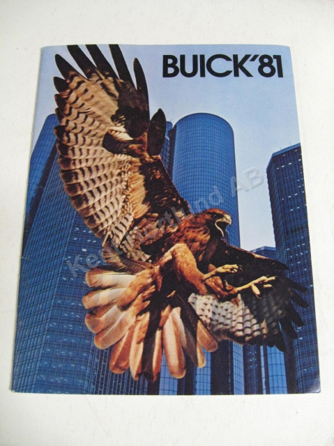 1981 Buick Lyxbroschyr
