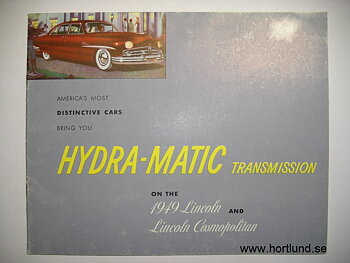 1949 Lincoln broschyr, America's most...