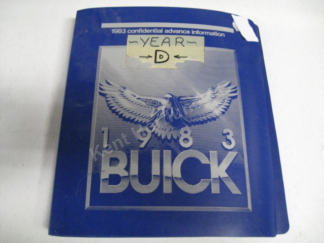 1983 Buick Confidential advance information