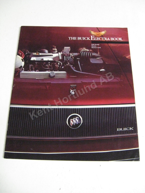 1984 Buick Electra Lyxbroschyr