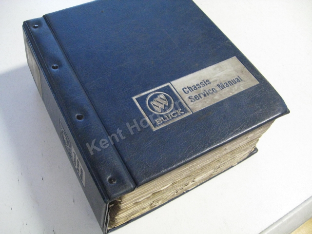 1987 Buick Chassis service manual