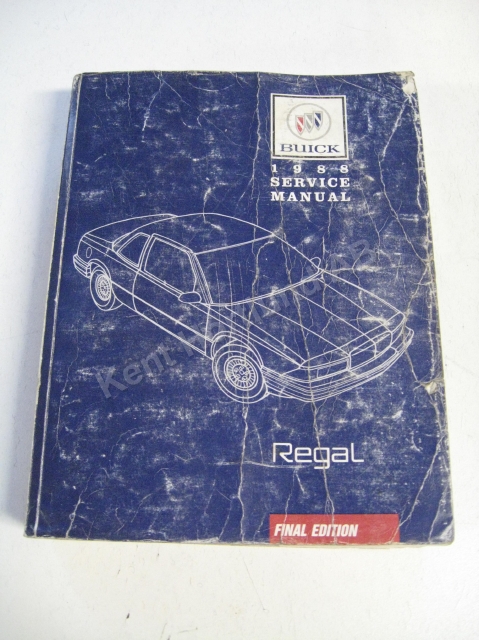 1988 Buick Regal Service Manual