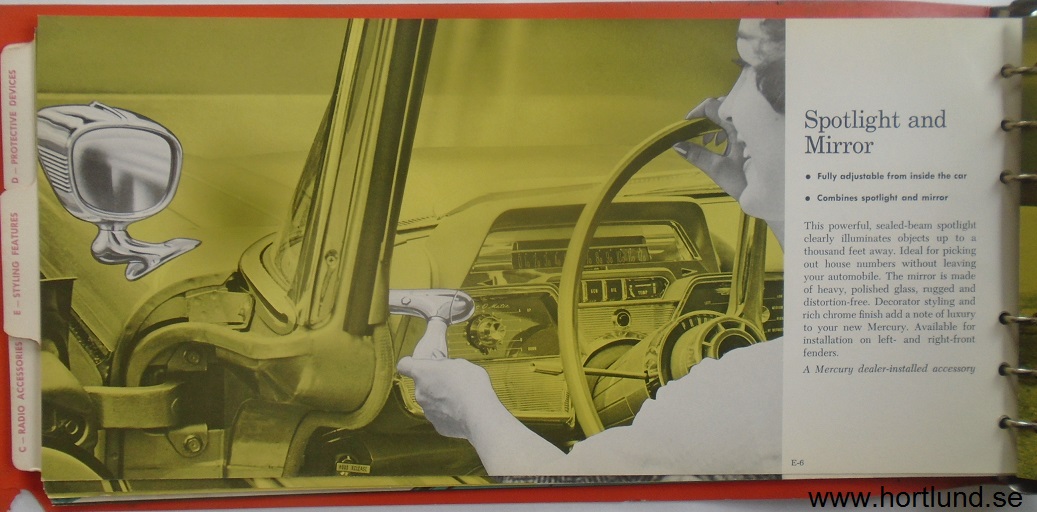 1959 Mercury Accessories Catalog - 4