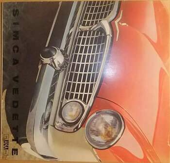 1959 Simca Vedette folder svensk