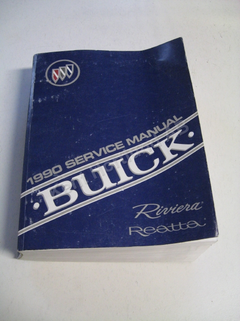 1990 Buick Riviera, Reatta Service manual