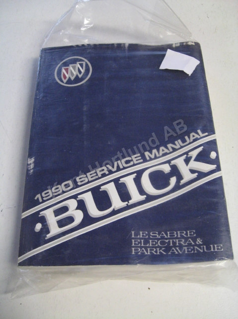 1990 Buick Lesabre, Electra, Park avenue Service manual