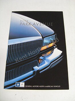 1991 Buick Park Avenue Försäljningsbroschyr