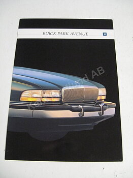 1992 Buick Park avenue Försäljningsbroschyr