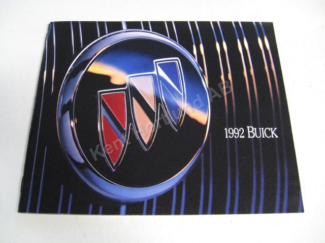 1992 Buick Lyxbroschyr