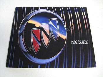 1992 Buick Lyxbroschyr