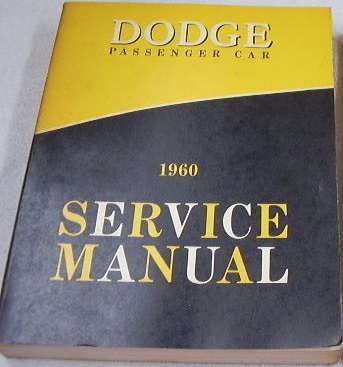 1960 Dodge Service Manual