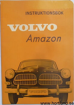 1963 Volvo Amazon 120 F Instruktionsbok