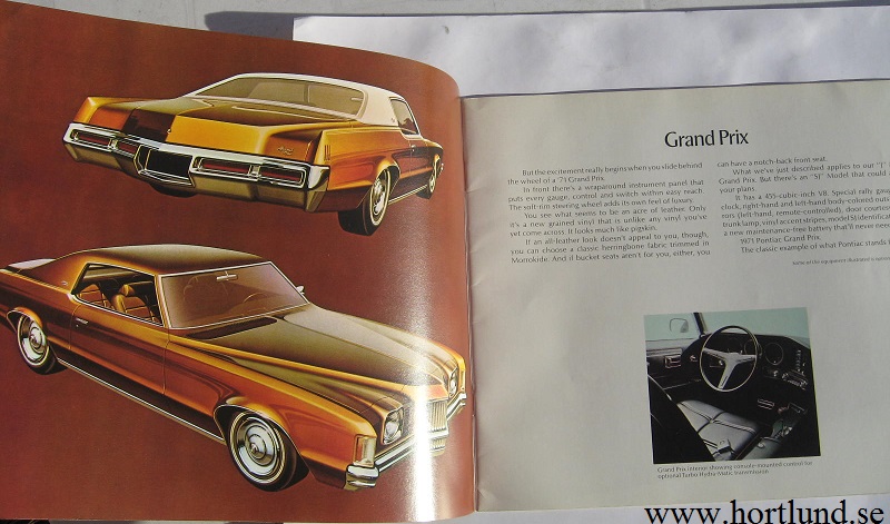 1971 Pontiac broschyr Kanada - 2