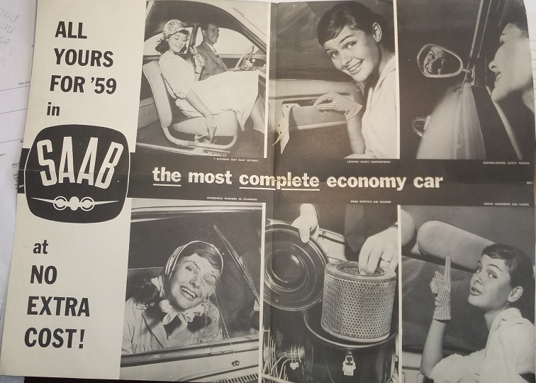 1959 SAAB broschyr - 2