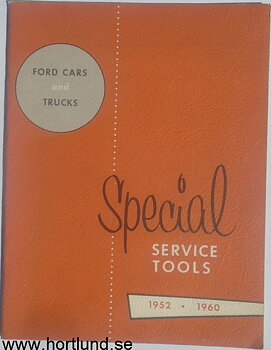 1952-1960 Ford Cars and Trucks Special Service Tools