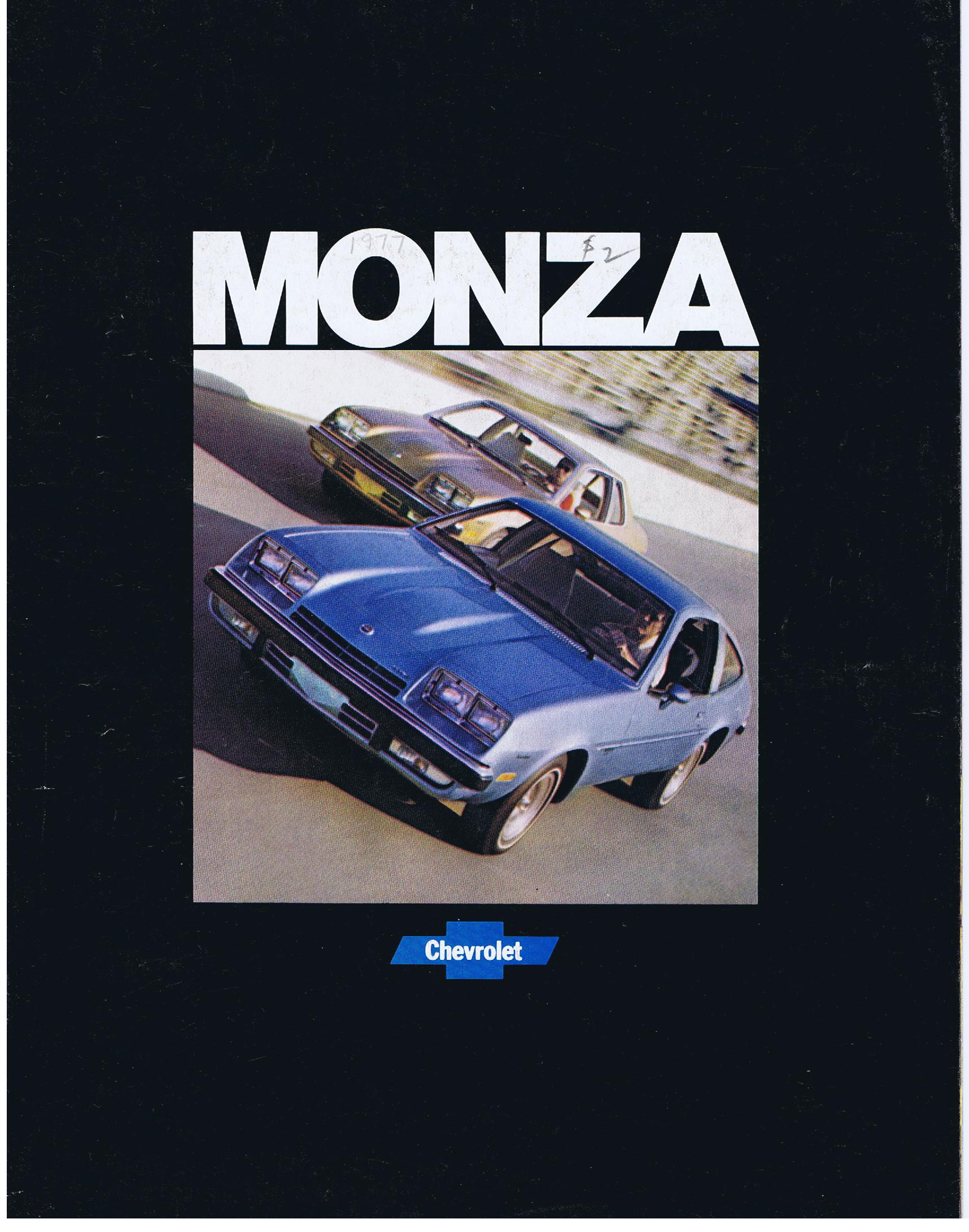 1977 Chevrolet Monza Broschyr
