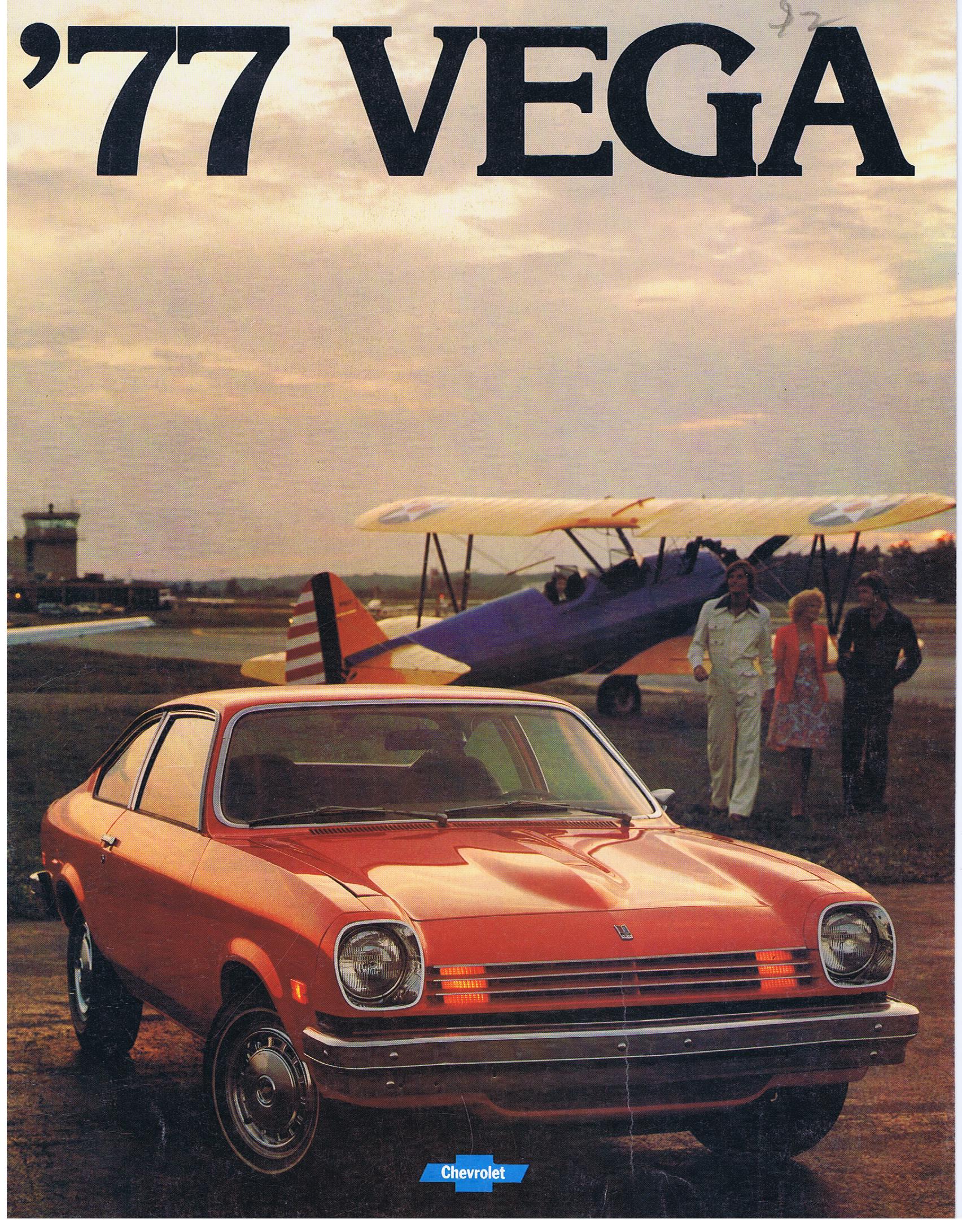 1977 Chevrolet Vega Broschyr
