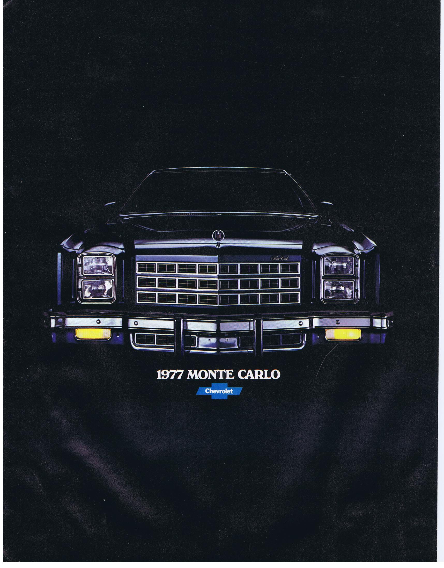 1977 Chevrolet Monte Carlo Broschyr