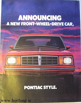 1980 Pontiac Phoenix broschyr