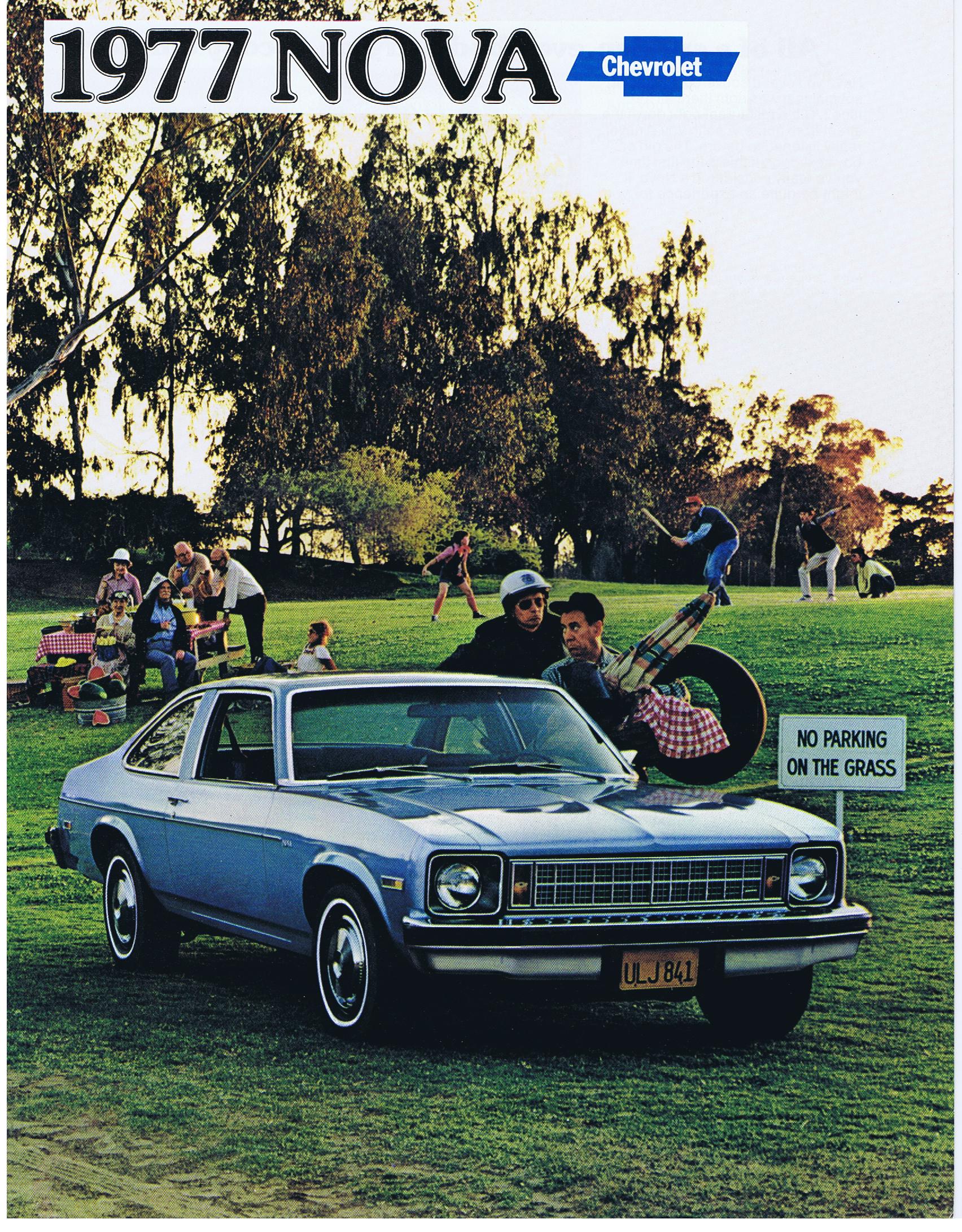1977 Chevrolet Nova Broschyr