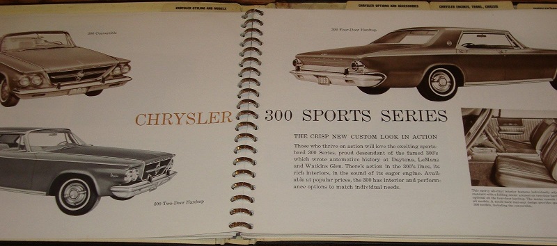 1963 Chrysler Presentation Album Data Book - 4