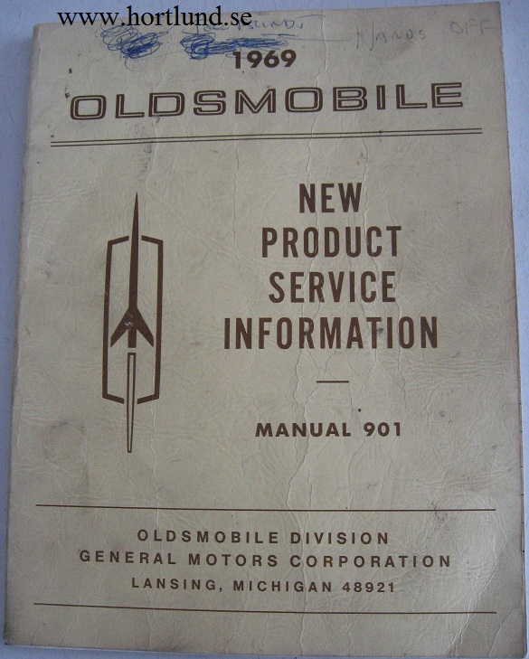 1969 Oldsmobile New Product Service Information