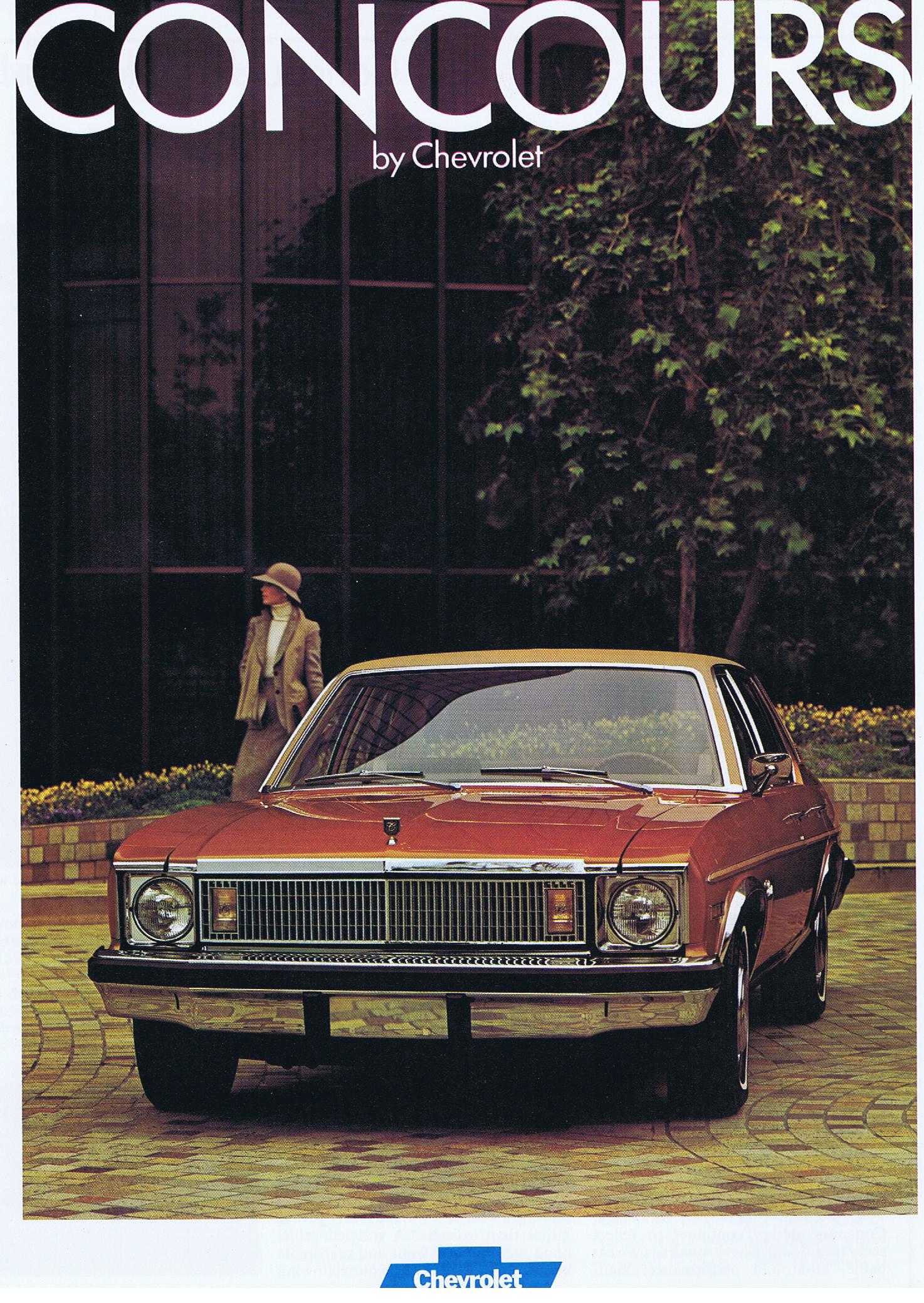 1977 Chevrolet Concours Broschyr