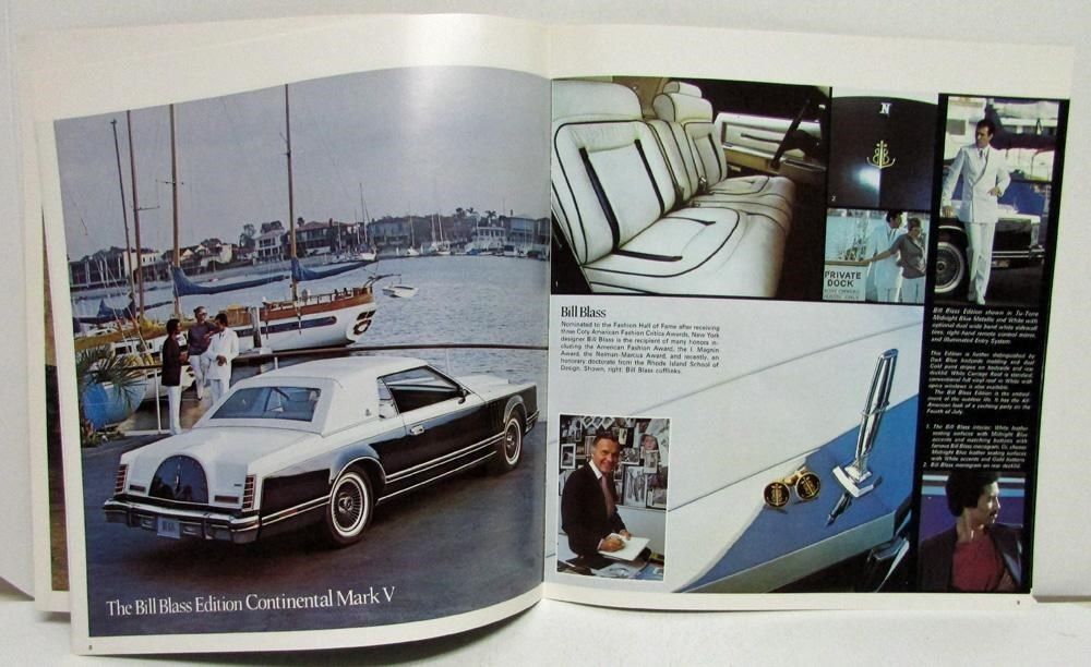 1979 Lincoln Continental Mark V Lyxbroschyr - 3