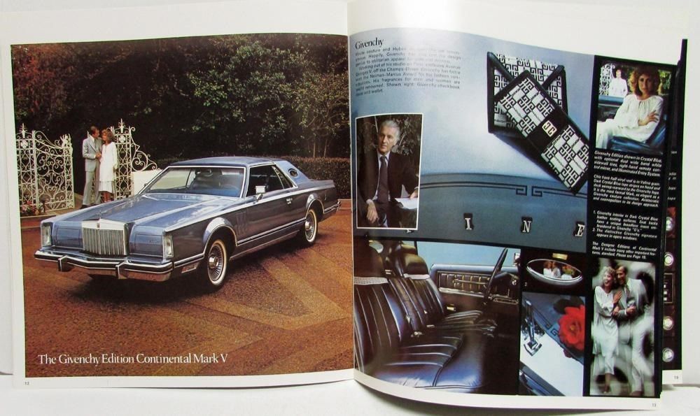 1979 Lincoln Continental Mark V Lyxbroschyr - 4