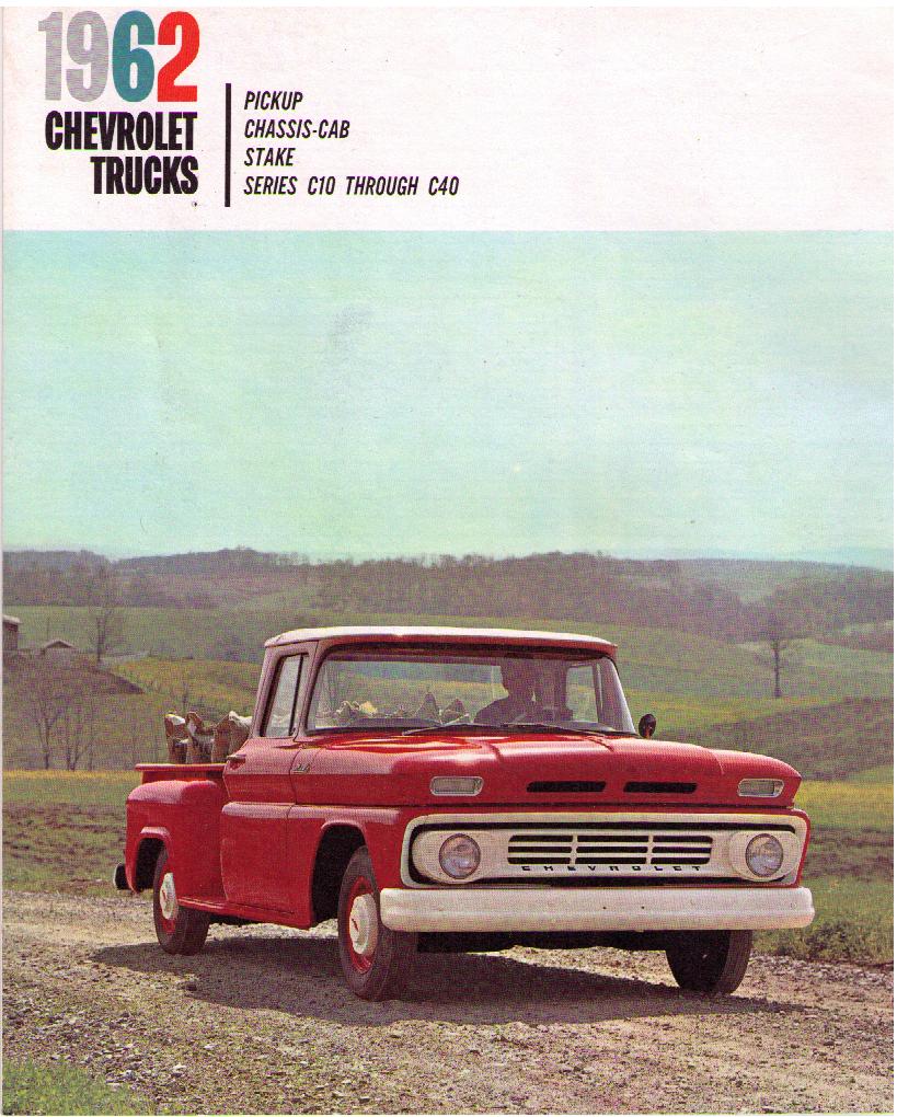 1962 Chevrolet Trucks broschyr - 2
