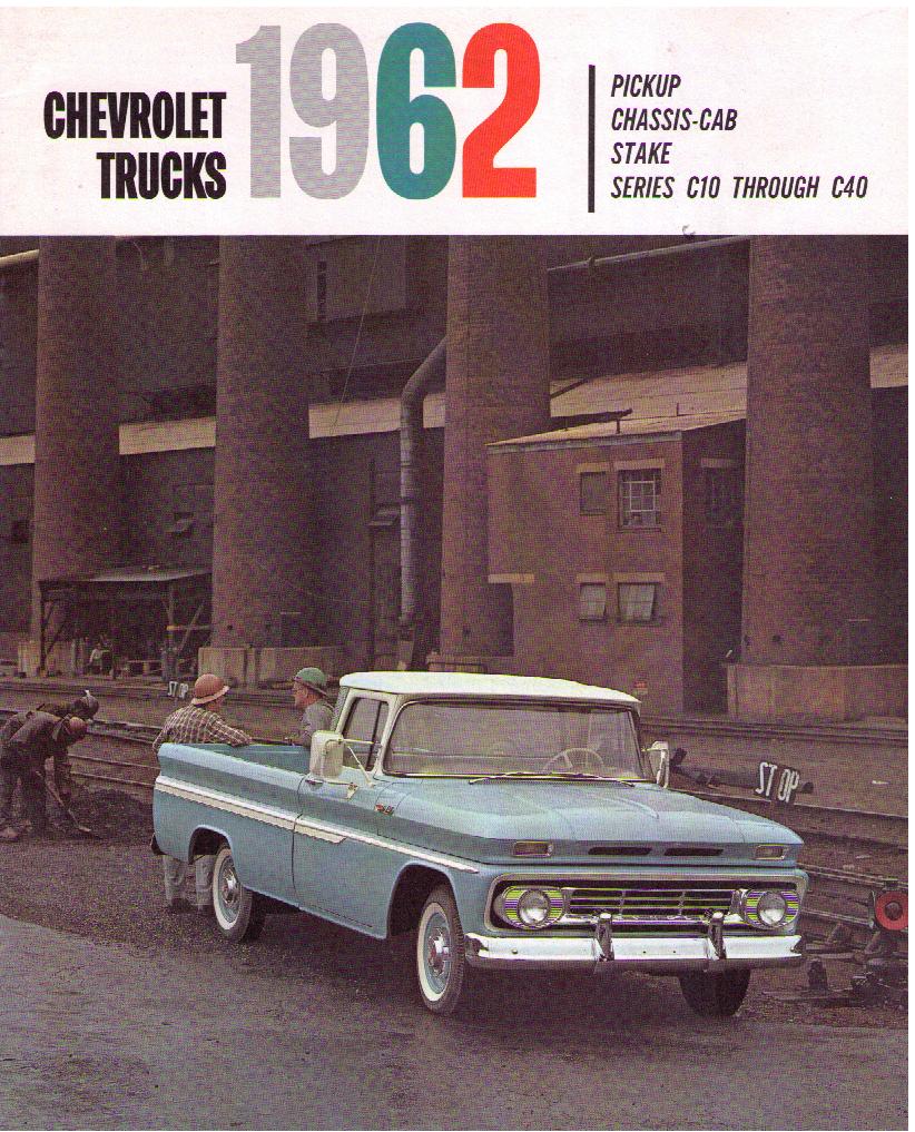 1962 Chevrolet Trucks broschyr