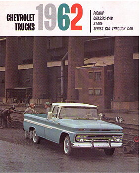 1962 Chevrolet Trucks broschyr