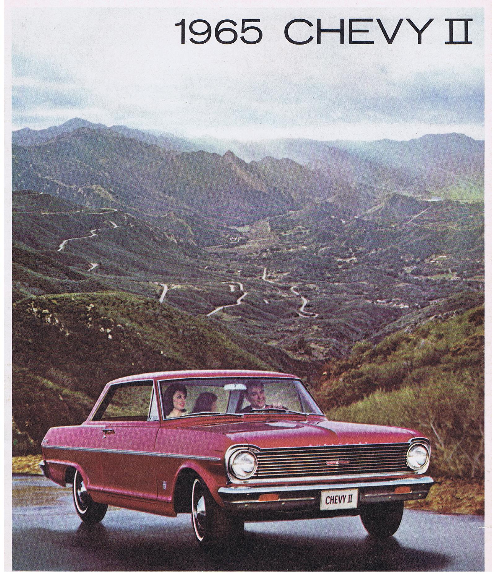 1965 Chevrolet Försäljningsbroschyr Chevy II