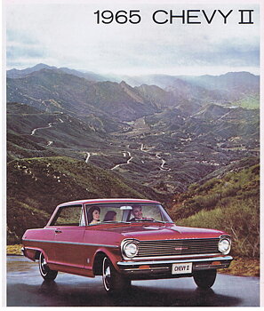1965 Chevrolet Försäljningsbroschyr Chevy II
